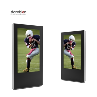 Indoor Digital Signage LCD Advertising Display Ultra Thin High Definition 3840X2160